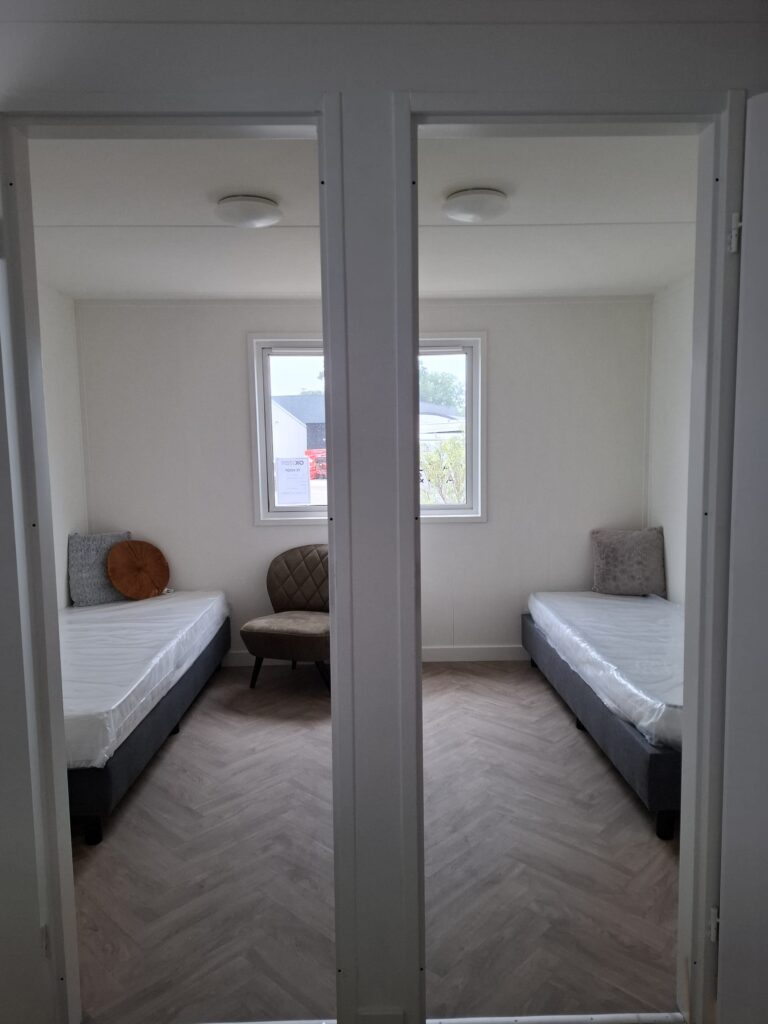 Binnenkant recreatiewoning